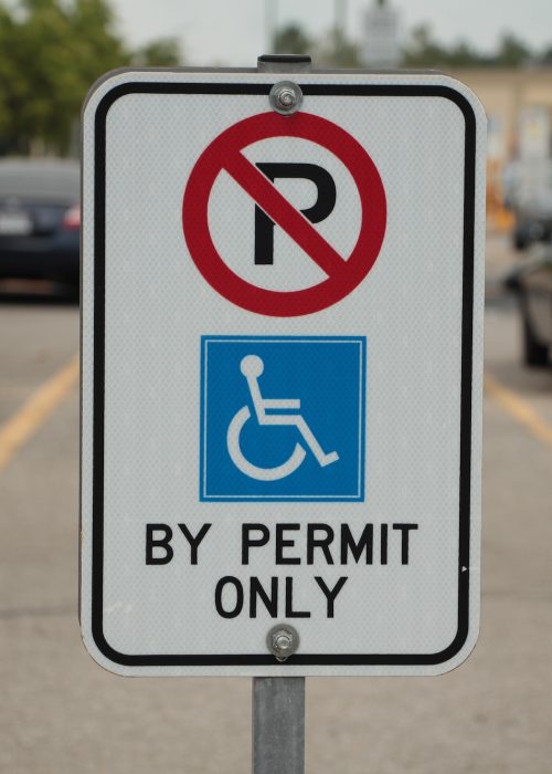 Traffic and Parking Lot Signs